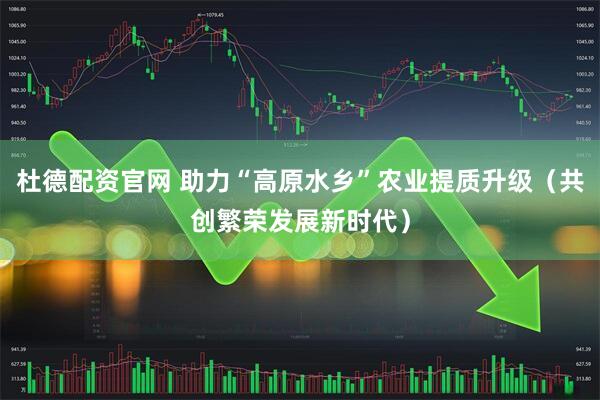杜德配资官网 助力“高原水乡”农业提质升级（共创繁荣发展新时代）