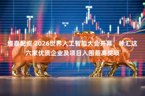 维嘉配资 2026世界人工智能大会开幕，徐汇这六家优质企业及项目入围最高奖项
